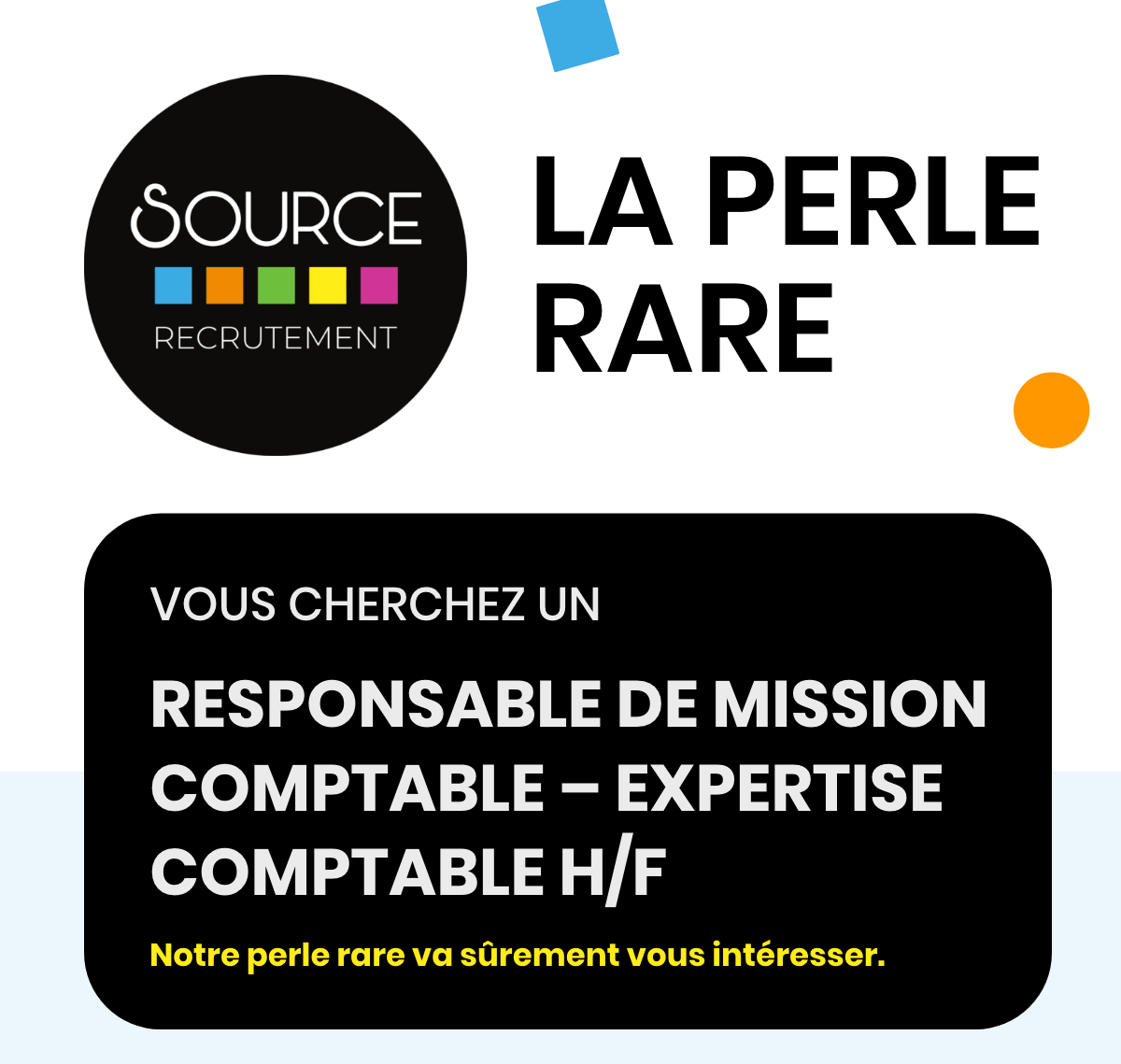 La Perle Rare : Responsable de mission comptable - Expertise comptable H/F