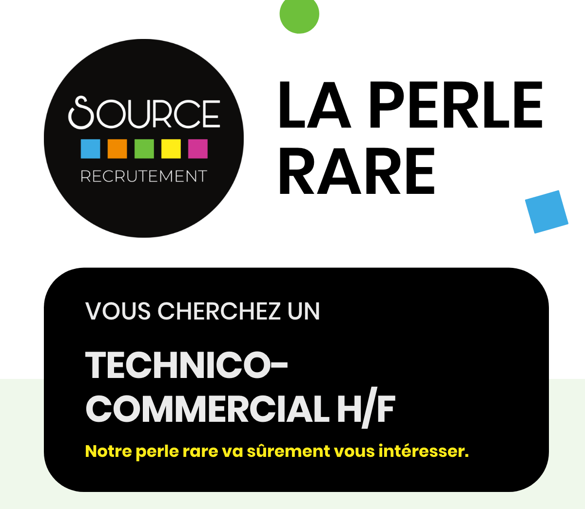 La Perle Rare : Technico-Commercial H/F
